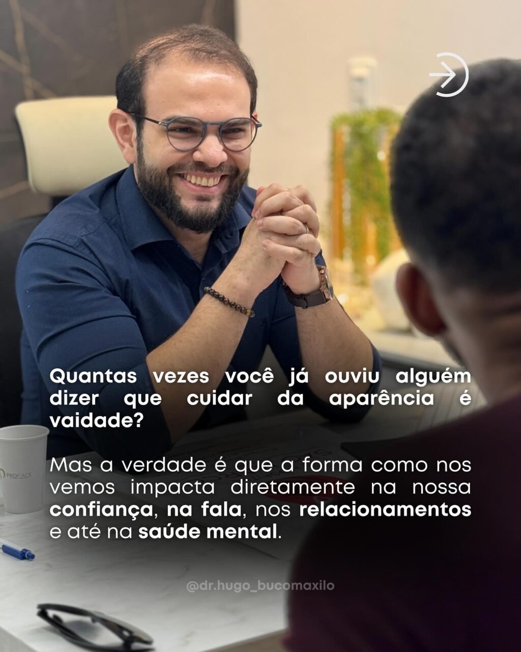 Instagram post from dr.hugo_bucomaxilo. This post is in position 1.